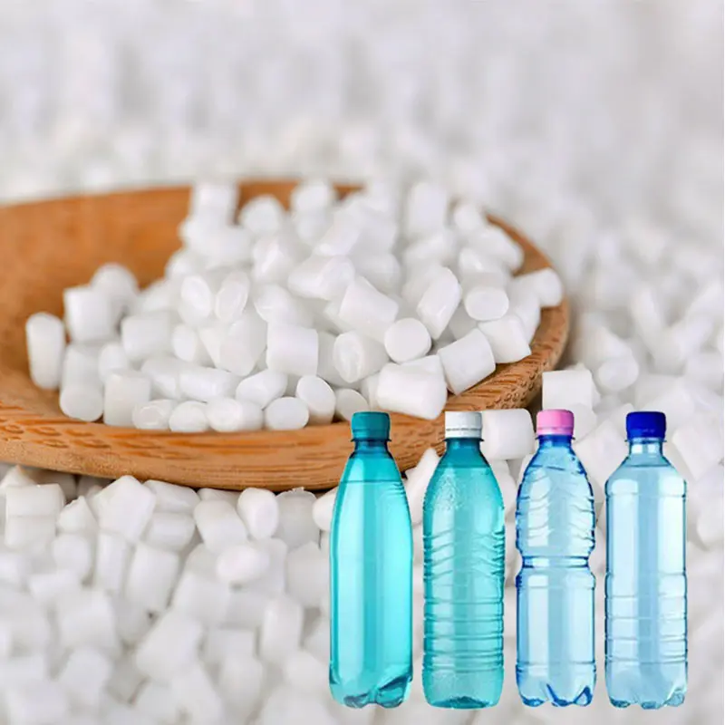 ¿Para qué se usan los chips de botella de PET?